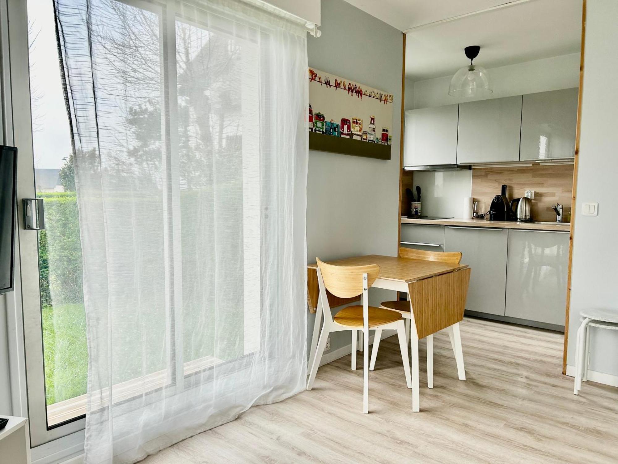 Superbe appartement avec jardin ensoleillé Blonville-sur-Mer Exterior foto
