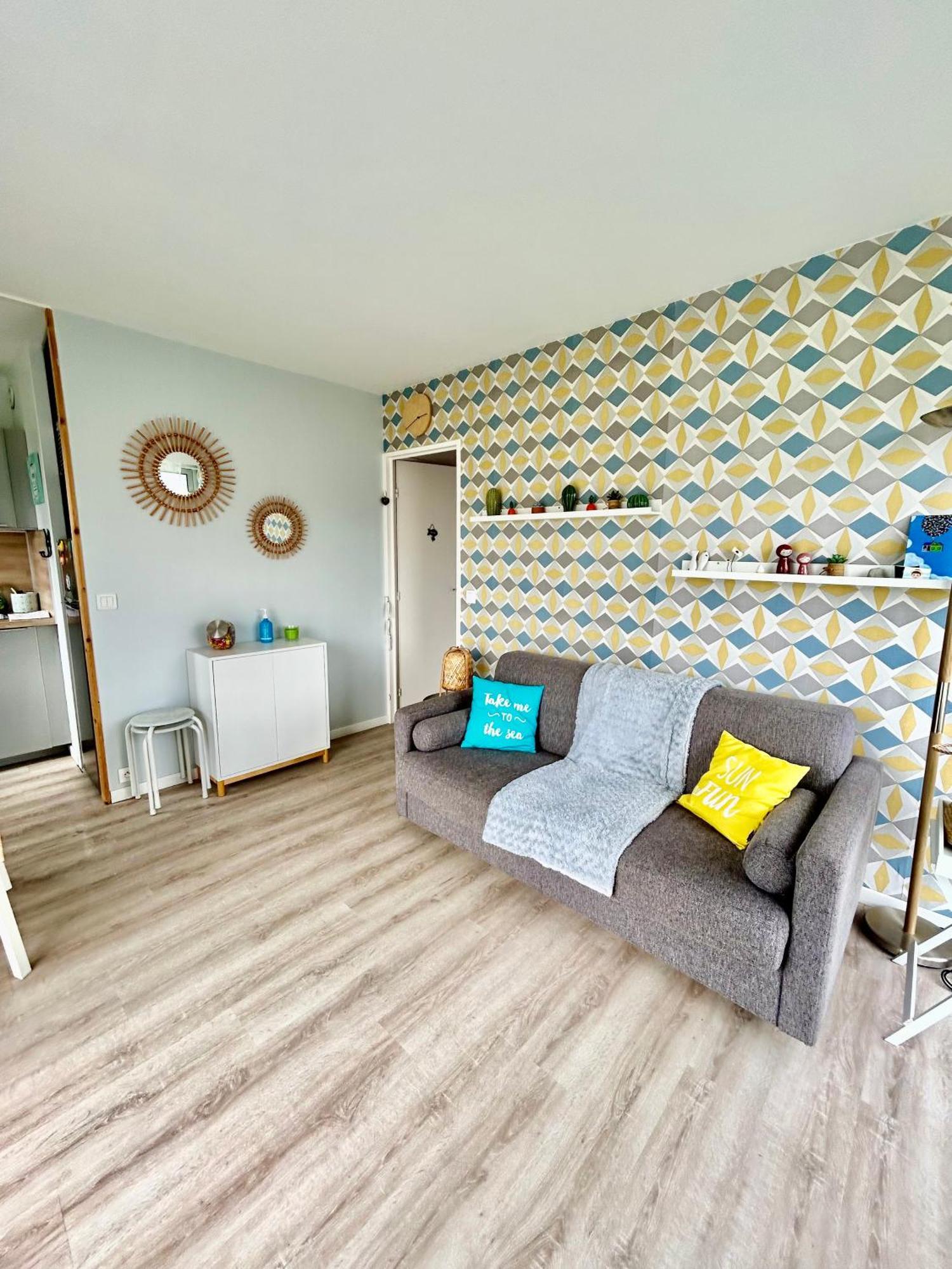 Superbe appartement avec jardin ensoleillé Blonville-sur-Mer Exterior foto